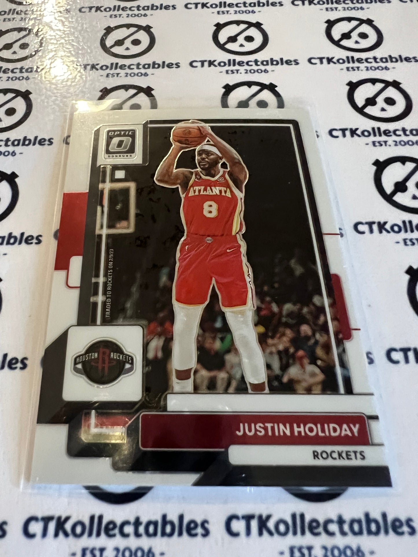 2022-23 NBA Optic Base # 129 Justin Holiday Rockets