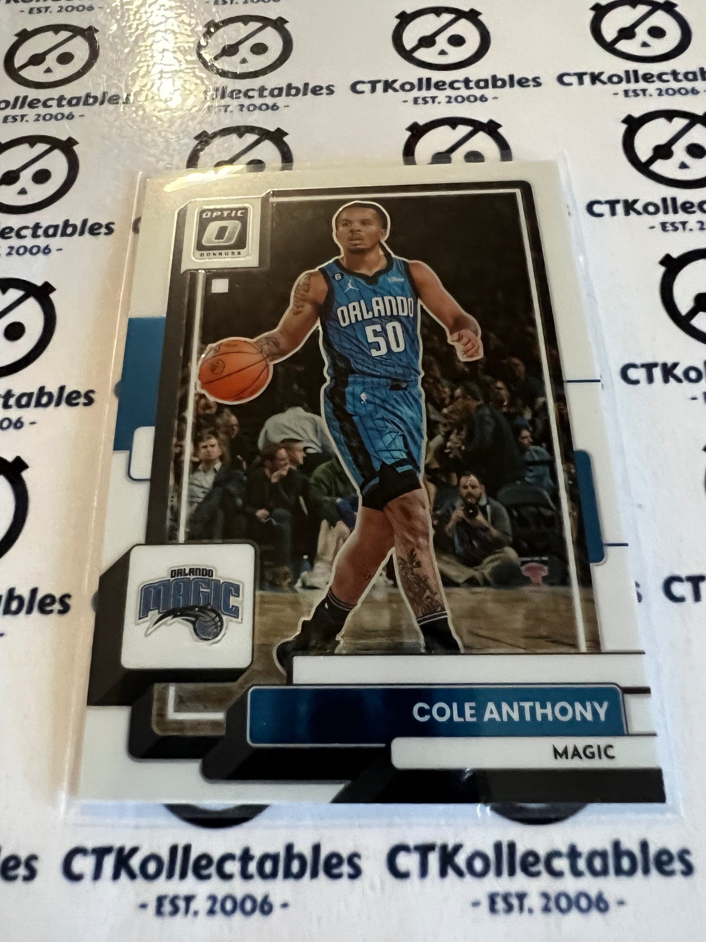 2022-23 NBA Optic Base # 145 Cole Anthony Orlando Magic