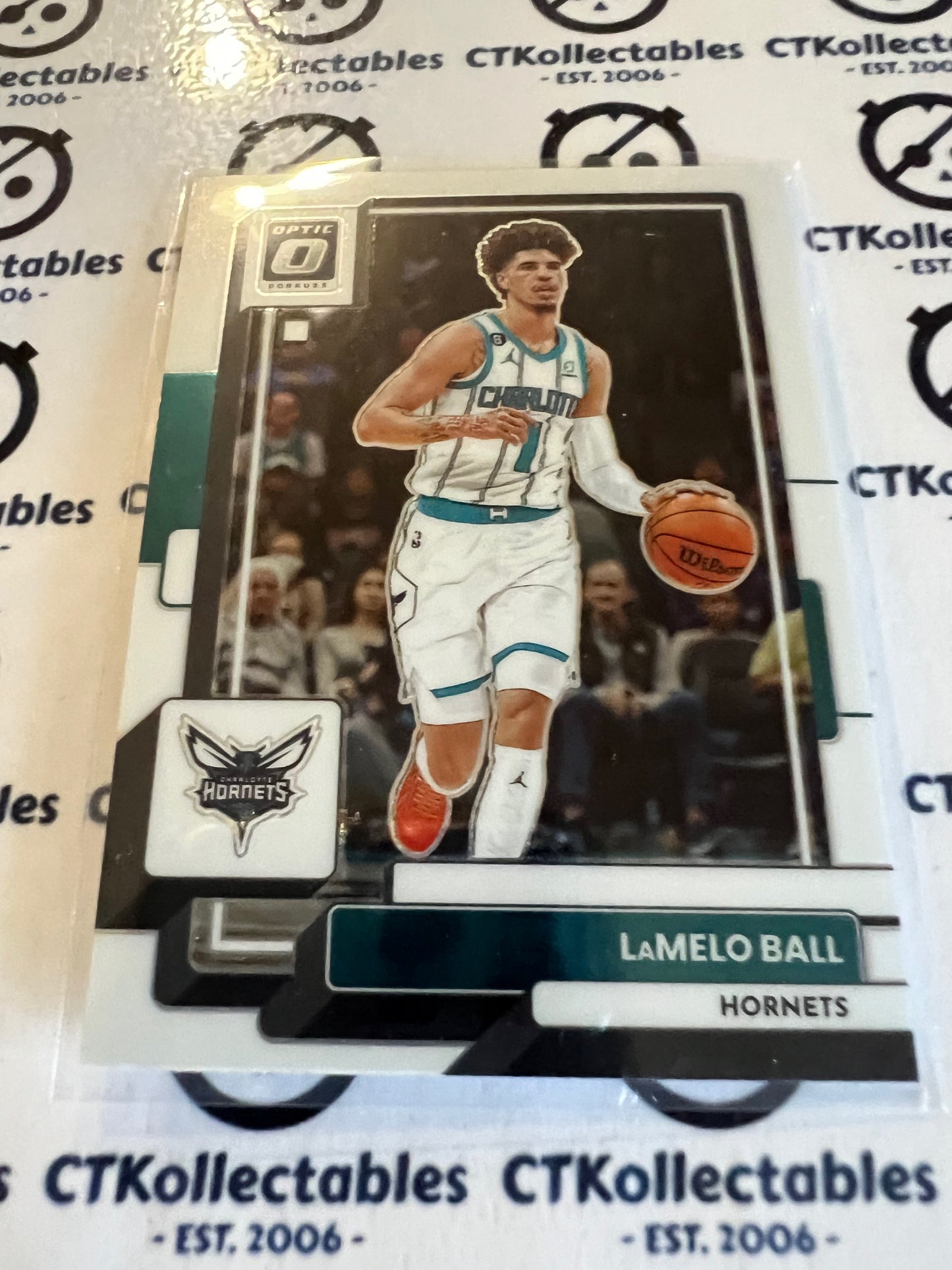 2022-23 NBA Optic Base # 150 LaMELO BALL Hornets