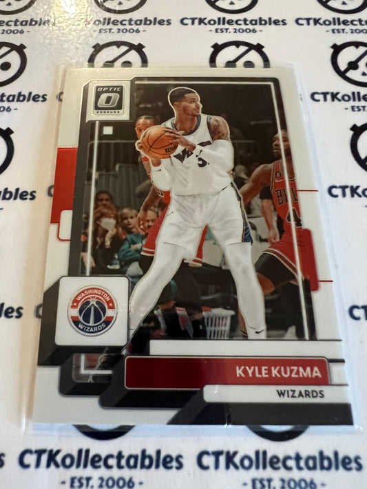 2022-23 NBA Optic Base # 155 Kyle Kuzma Wizards