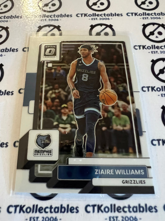 2022-23 NBA Optic Base # 188 Ziaire Williams Grizzles
