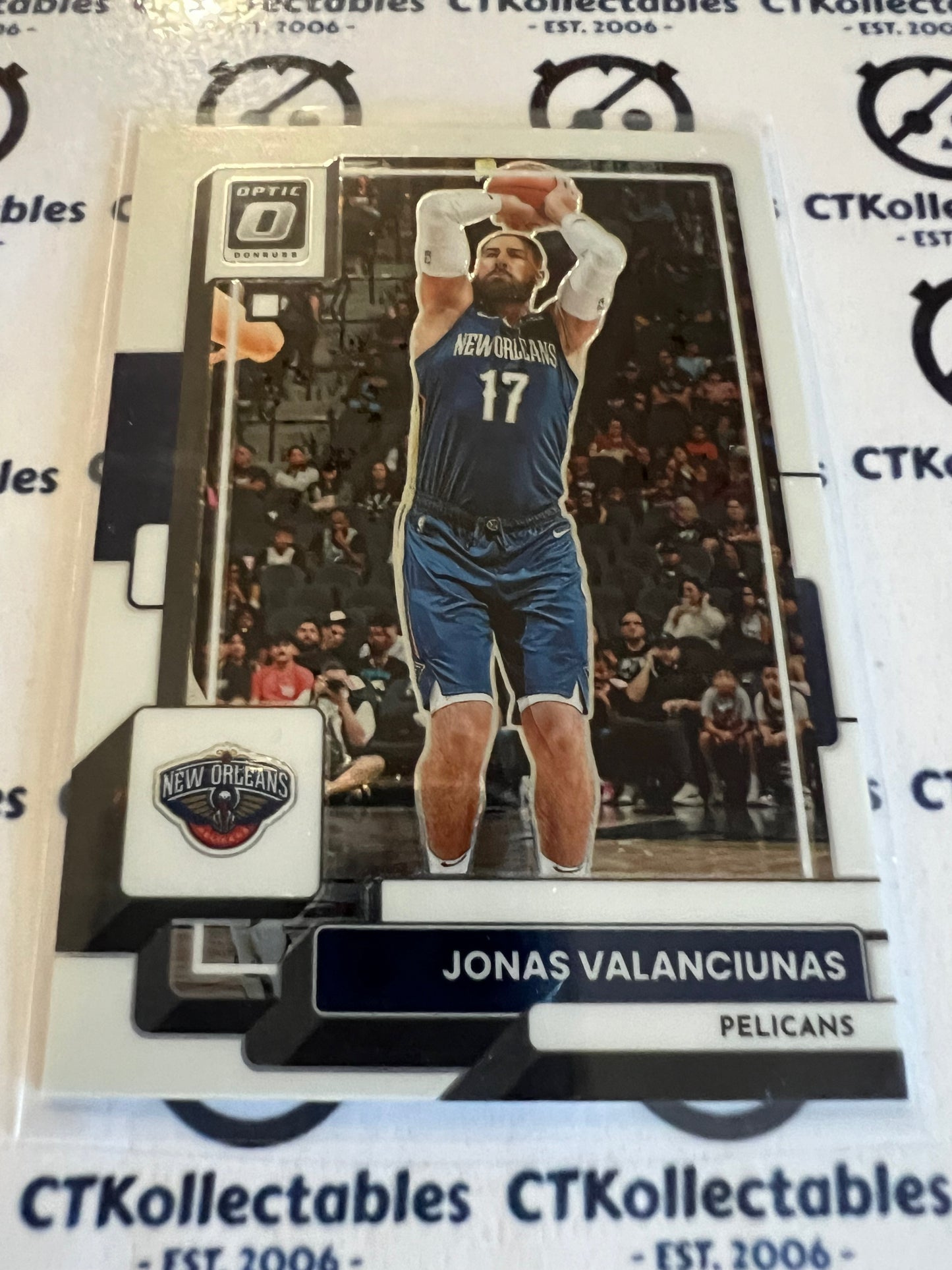 2022-23 NBA Optic Base # 193 Jonas Valanciunas Pelicans