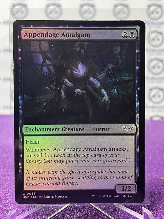 2024 MAGIC THE GATHERING DUSKMOURN HOUSE OF HORROR APPENDAGE AMALGAM # C 0083 FOIL CARD