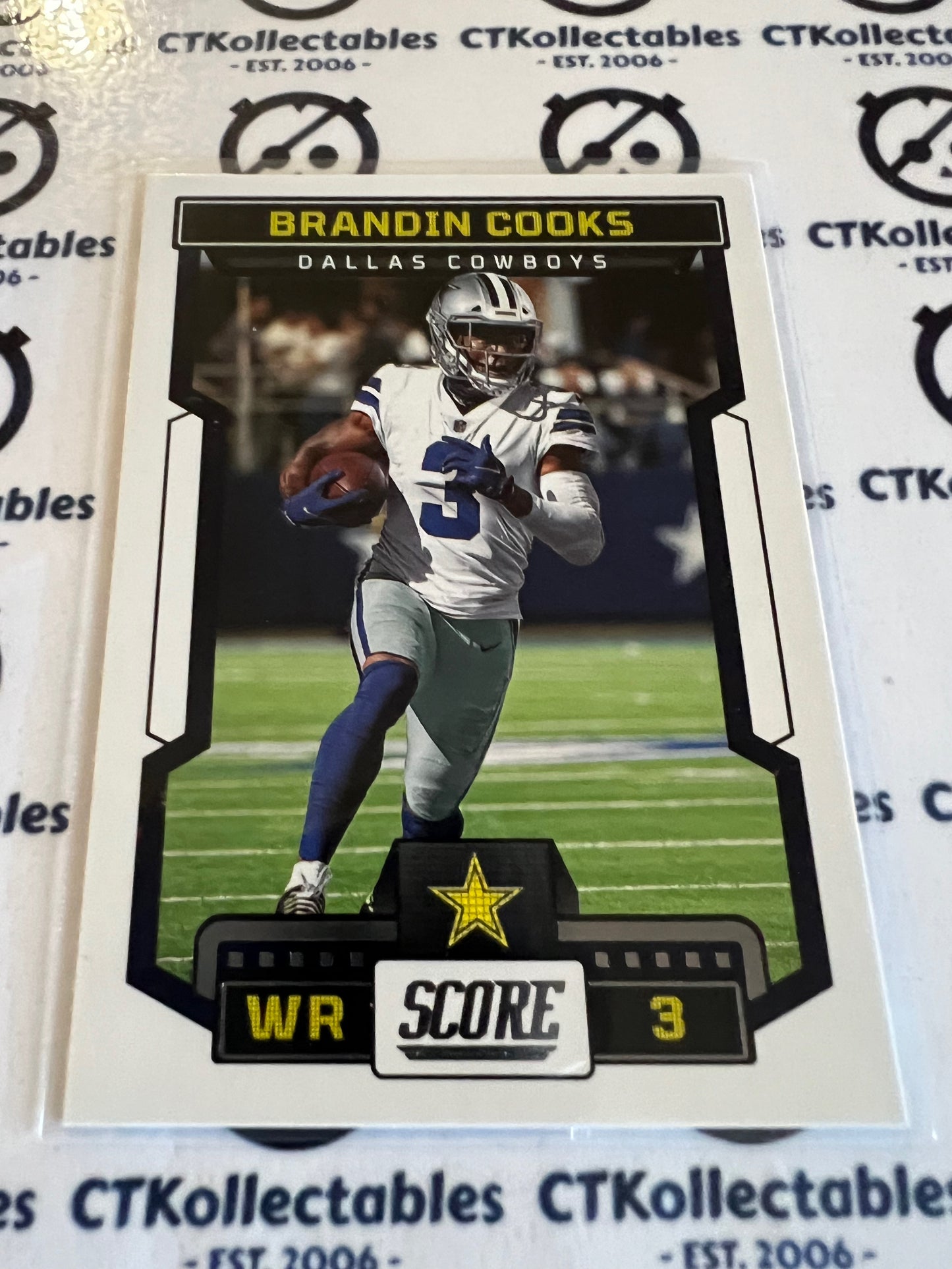 2023 NFL Panini Score Base  #3 Brandin Cooks Dallas Cowboys