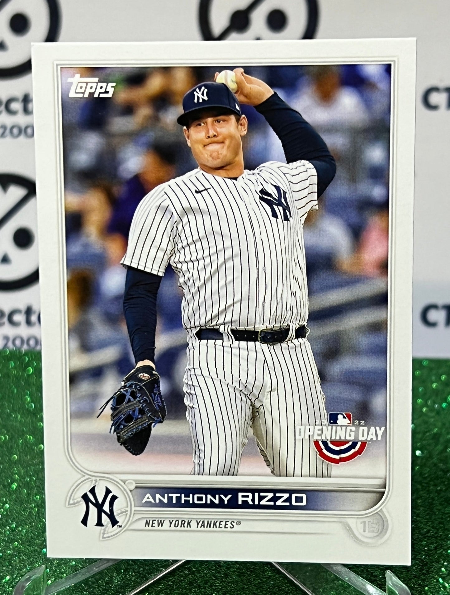 2022 TOPPS OPENING DAY ANTHONY RIZZO # 167  NEW YORK YANKEES BASEBALL CARD