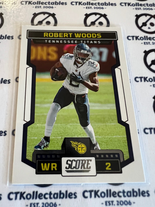2023 NFL Panini Score Base  #31 Robert Woods  Titans