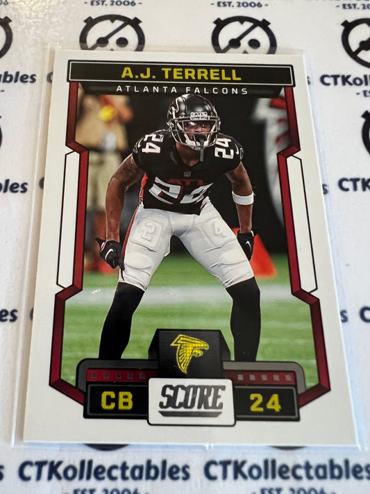 2023 NFL Panini Score Base  #42 A.J.Terrell  Falcons