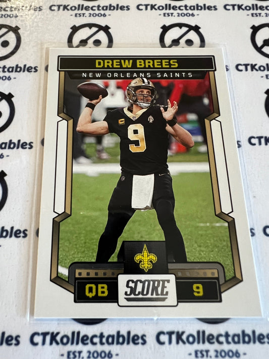 2023 NFL Panini Score Base  #58 Drew Brees Saints