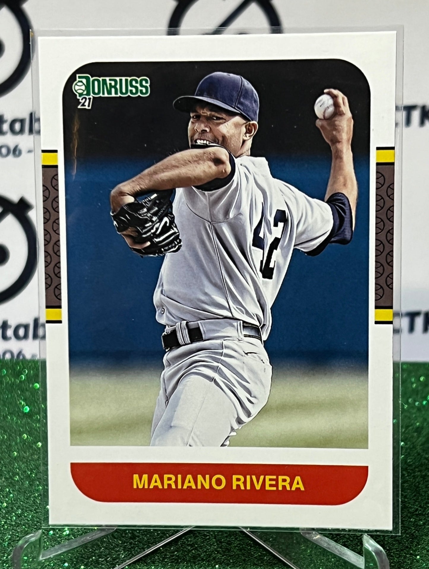 2021 PANINI DONRUSS MARIANO RIVERA # 260 RETRO  NEW YORK YANKEES BASEBALL CARD