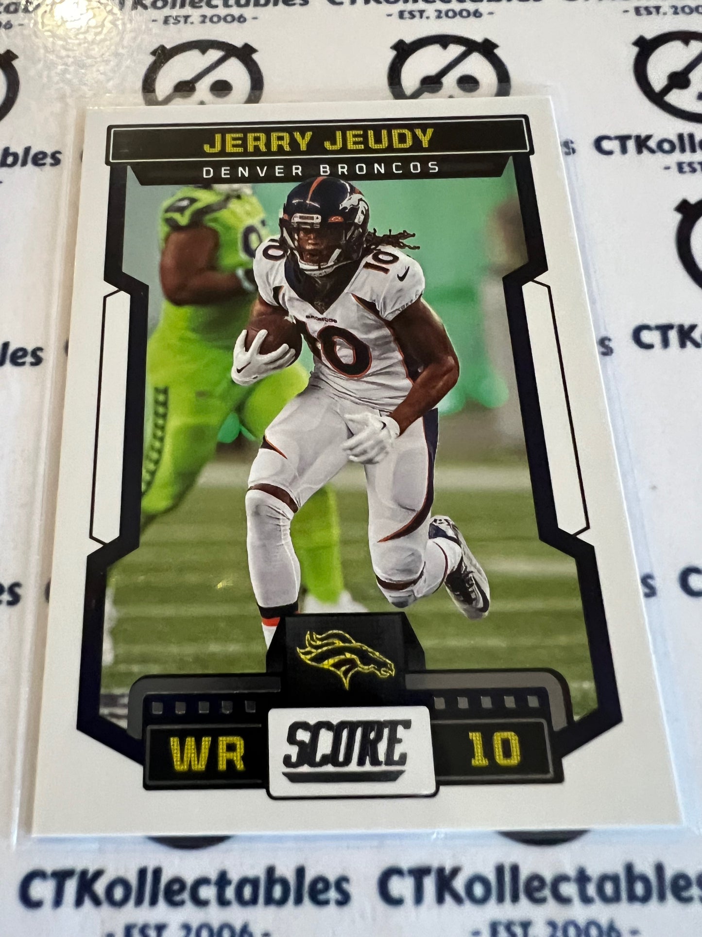 2023 NFL Panini Score Base  #71 Jerry Jeudy Broncos