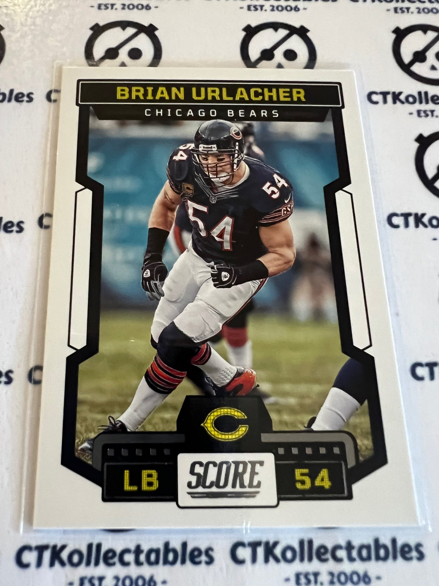 2023 NFL Panini Score Base #109 Brian Urlacher  Bears