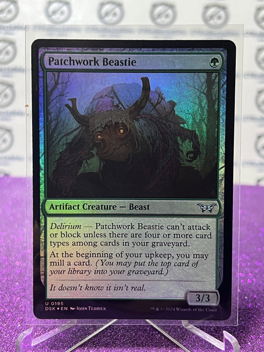 2024 MAGIC THE GATHERING DUSKMOURN HOUSE OF HORROR PATCHWORK BEASTIE # U 0195 FOIL CARD