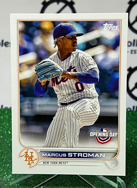 2022 TOPPS OPENING DAY MARCUS STROMAN # 184  NEW YORK METS BASEBALL