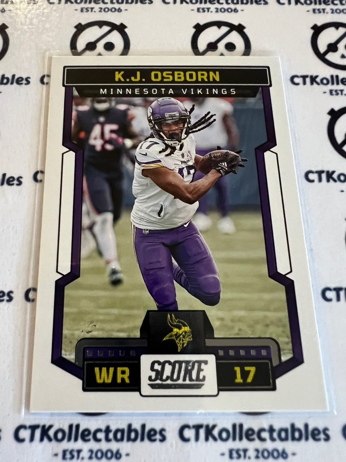 2023 NFL Panini Score Base #115 K.J Osborn Vikings