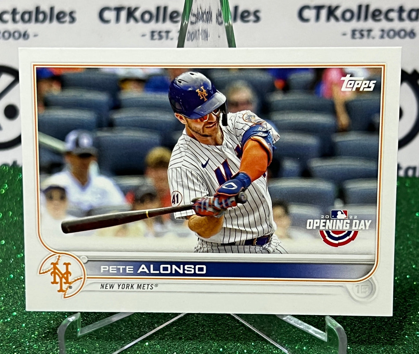 2022 TOPPS OPENING DAY PETE ALONSO # 191 NEW YORK METS BASEBALL