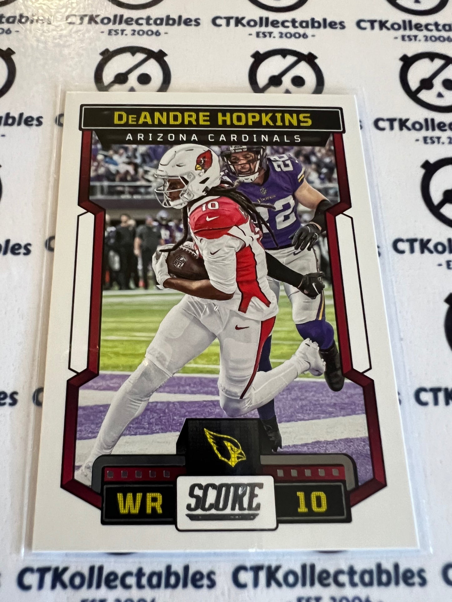 2023 NFL Panini Score Base #154 DeAndre Hopkins Cardinals