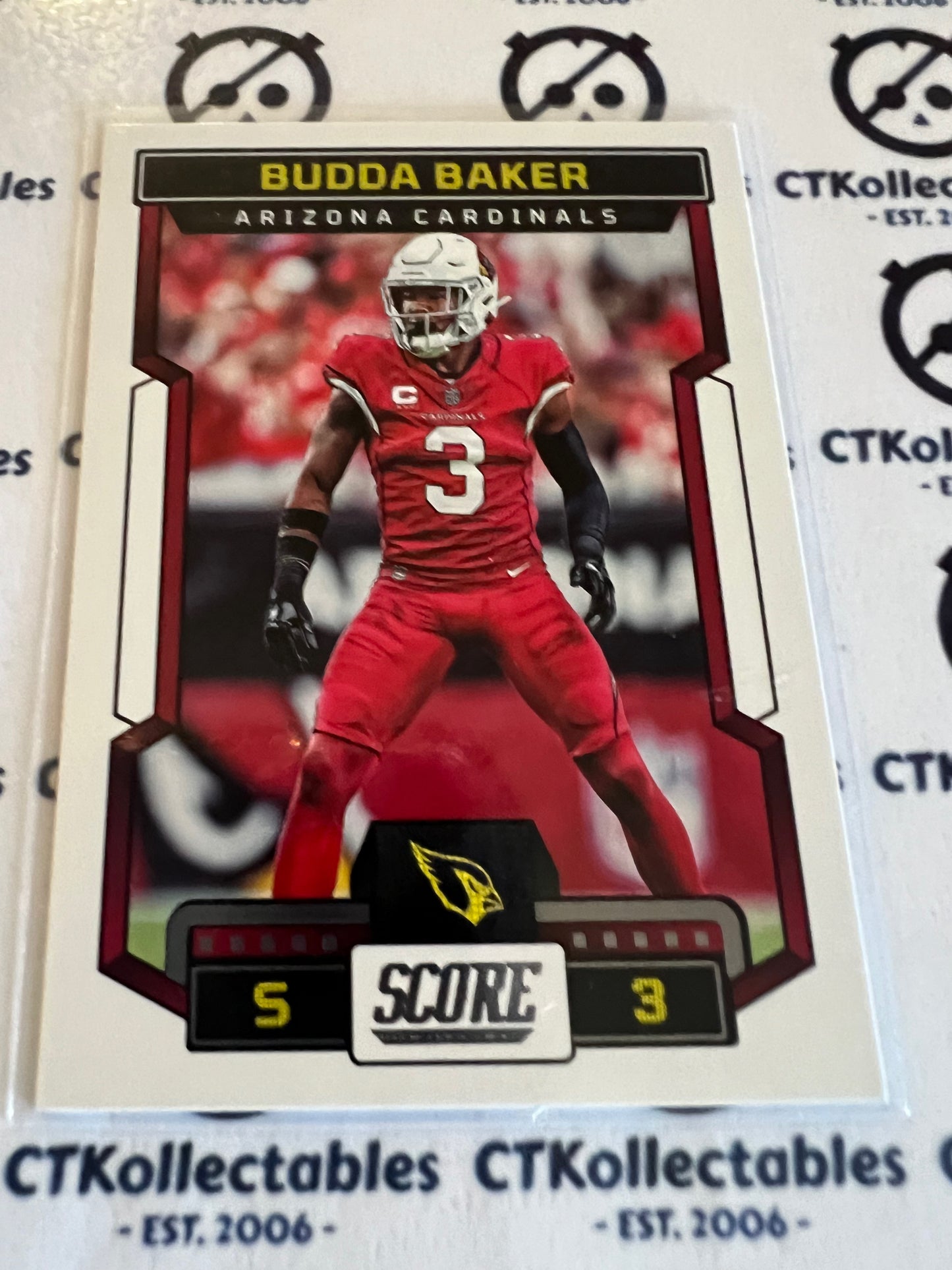 2023 NFL Panini Score Base #158 Budda Baker   Cardinals