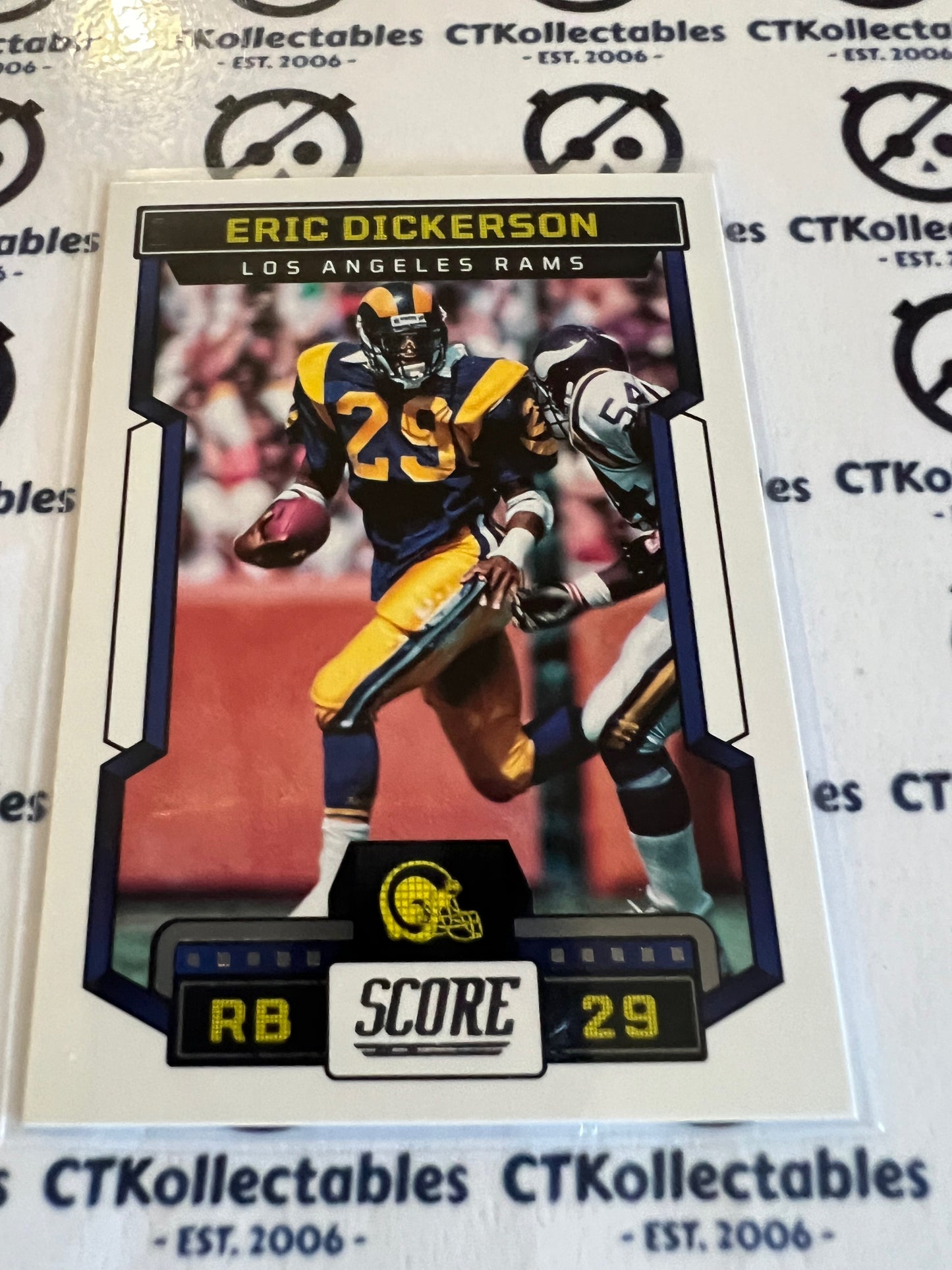 2023 NFL Panini Score Base #167 Eric Dickerson Rams