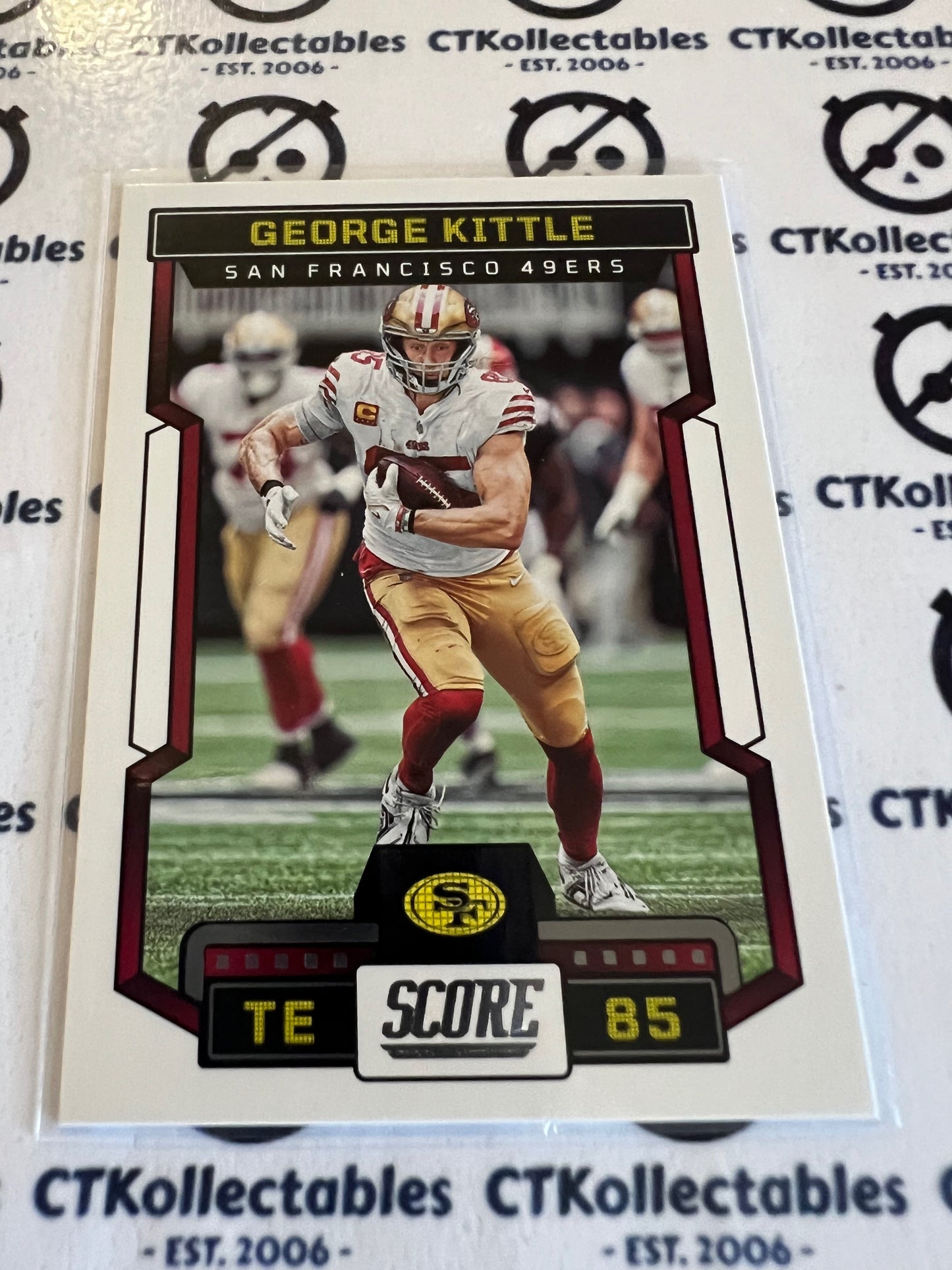 2023 NFL Panini Score Base #171 George Kittle 49ERS