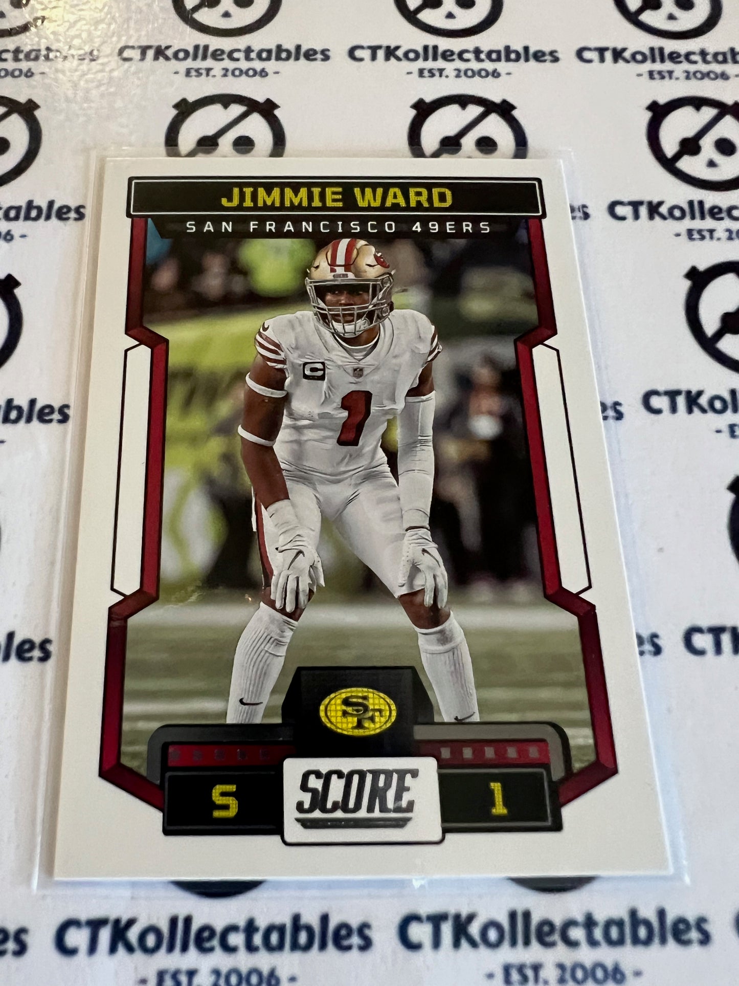 2023 NFL Panini Score Base #175 Jimmie Ward 49ERS