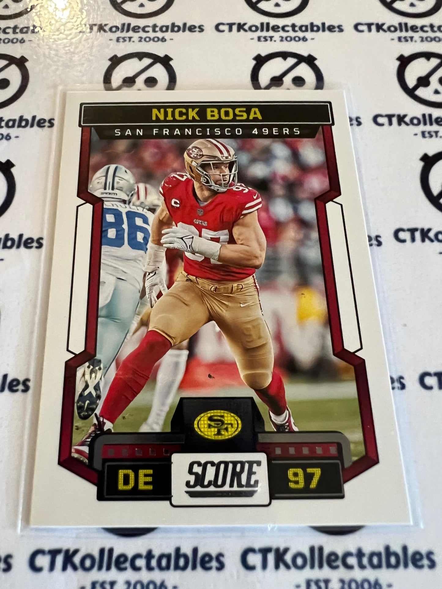 2023 NFL Panini Score Base #176 Nick Bosa  49ERS