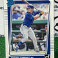 2021 PANINI DONRUSS ANDRES GIMENEZ # 53 RATED ROOKIE NEW YORK METS BASEBALL