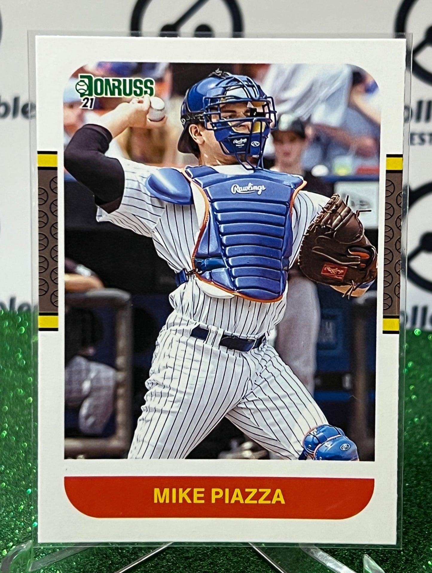 2021 PANINI DONRUSS MIKE PIAZZA # 232 RETRO  NEW YORK METS BASEBALL