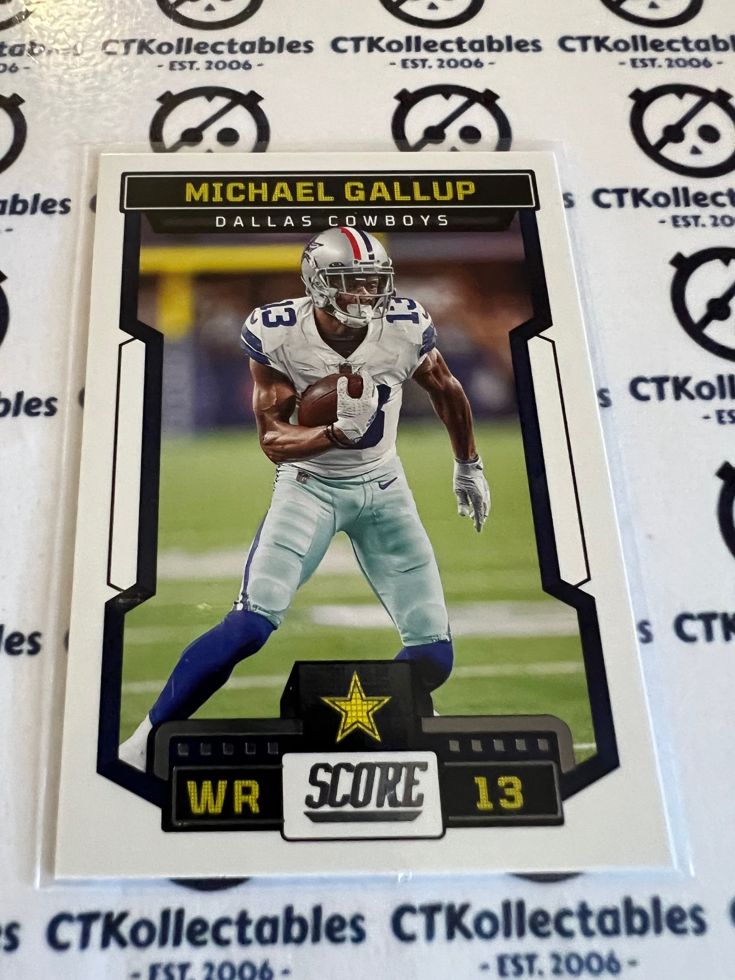 2023 NFL Panini Score Base #229 Michael Gallup Cowboys