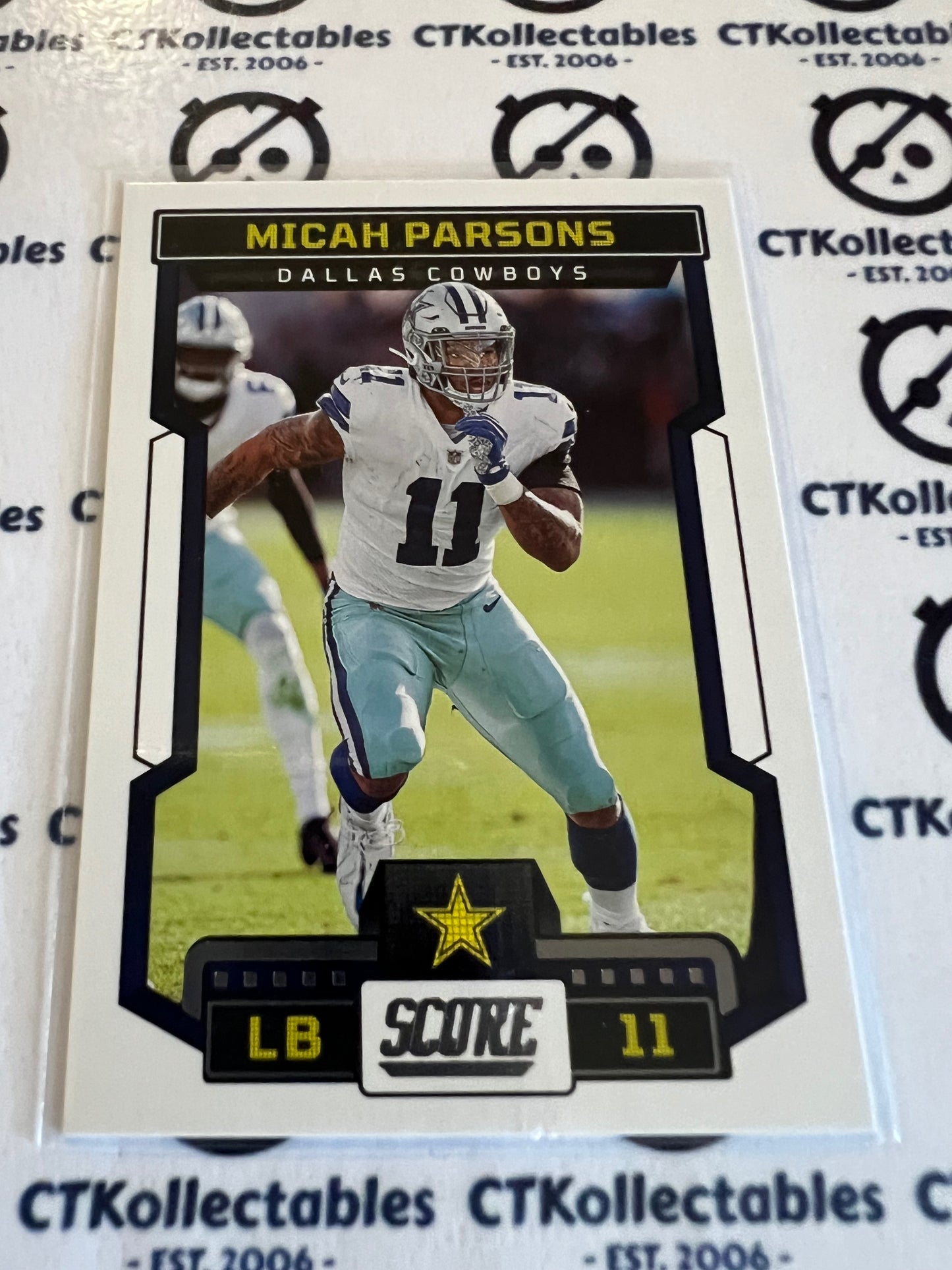 2023 NFL Panini Score Base #230 Micah Parsons Cowboys