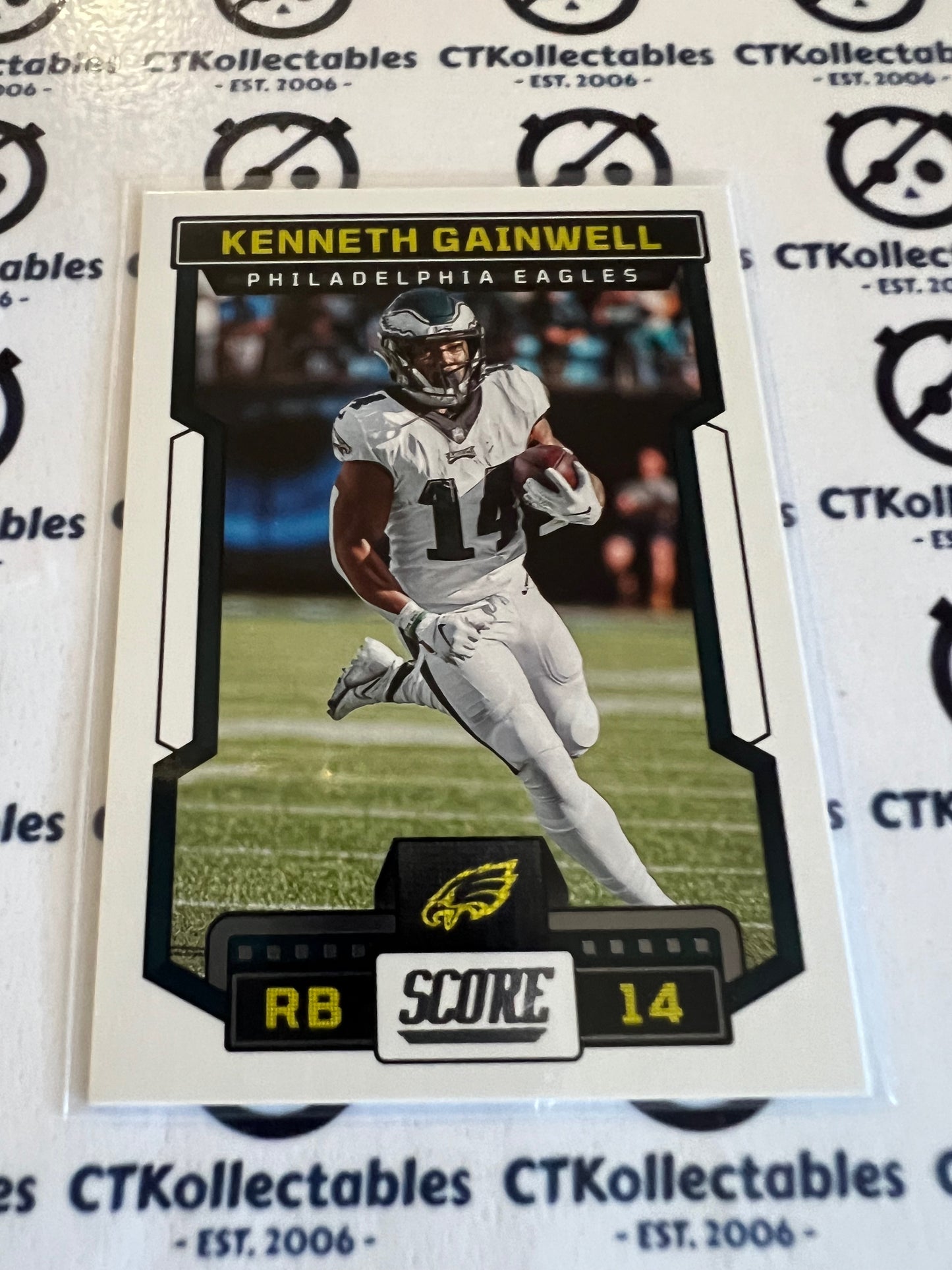 2023 NFL Panini Score Base #246 Kenneth Gainwell Eagles