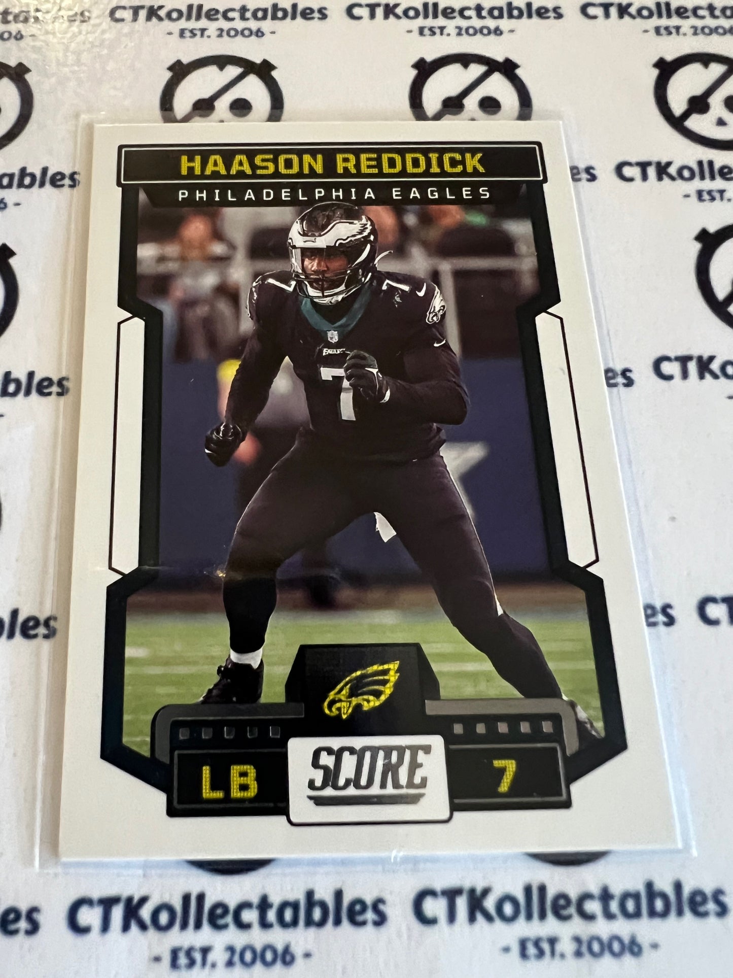 2023 NFL Panini Score Base #248 Haason Reddick  Eagles