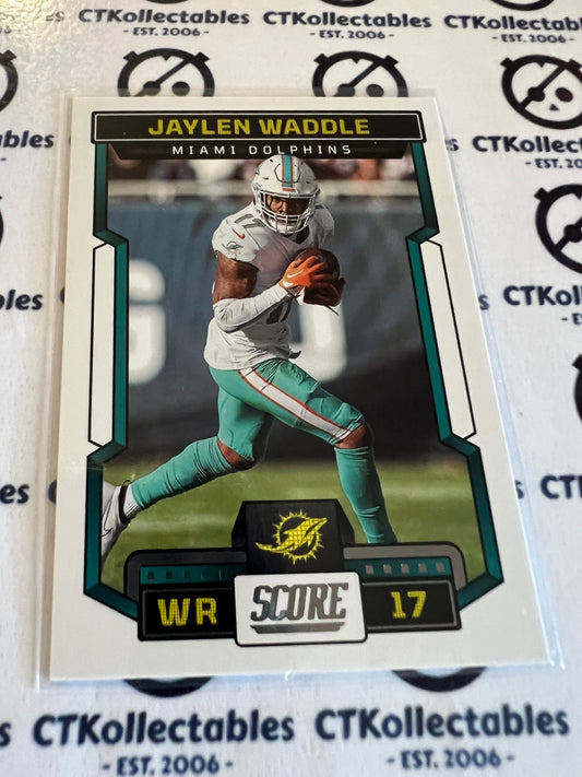 2023 NFL Panini Score Base #274 Jaylen Waddle Dolphins