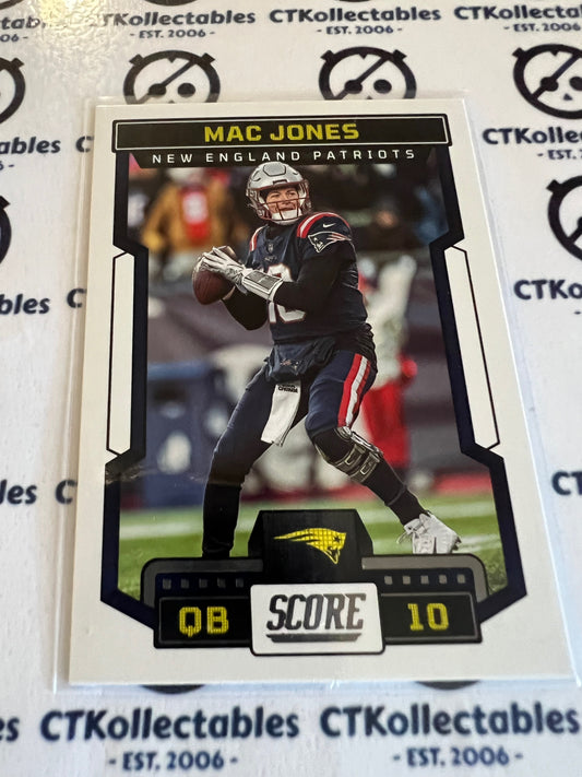 2023 NFL Panini Score Base #280 Mac Jones Patriots
