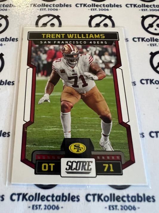 2023 NFL Panini Score Base #299 Trent Williams 49ERS