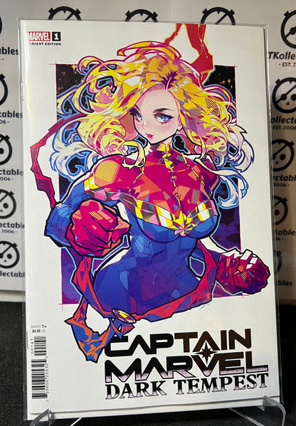 CAPTAIN MARVEL # 1  DARK TEMPEST MARVEL VARIANT NM  COMIC BOOK 2023