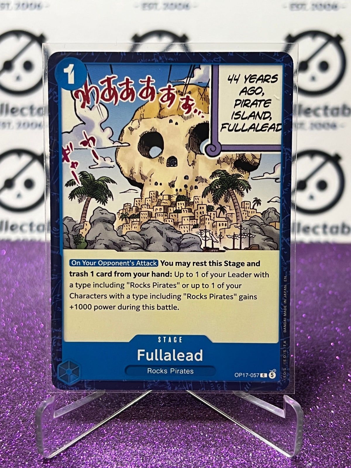 ONE PIECE THE WORLD'S STRONGEST WARRIORS FULLALEAD # OP17-057 C NON- FOIL ENGLISH TCG