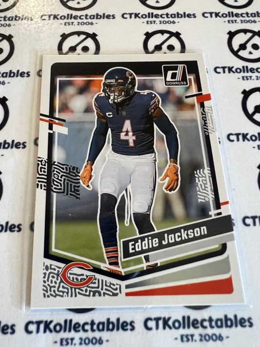 2023 NFL Panini Donruss Base #52 Eddie Jackson  Bears