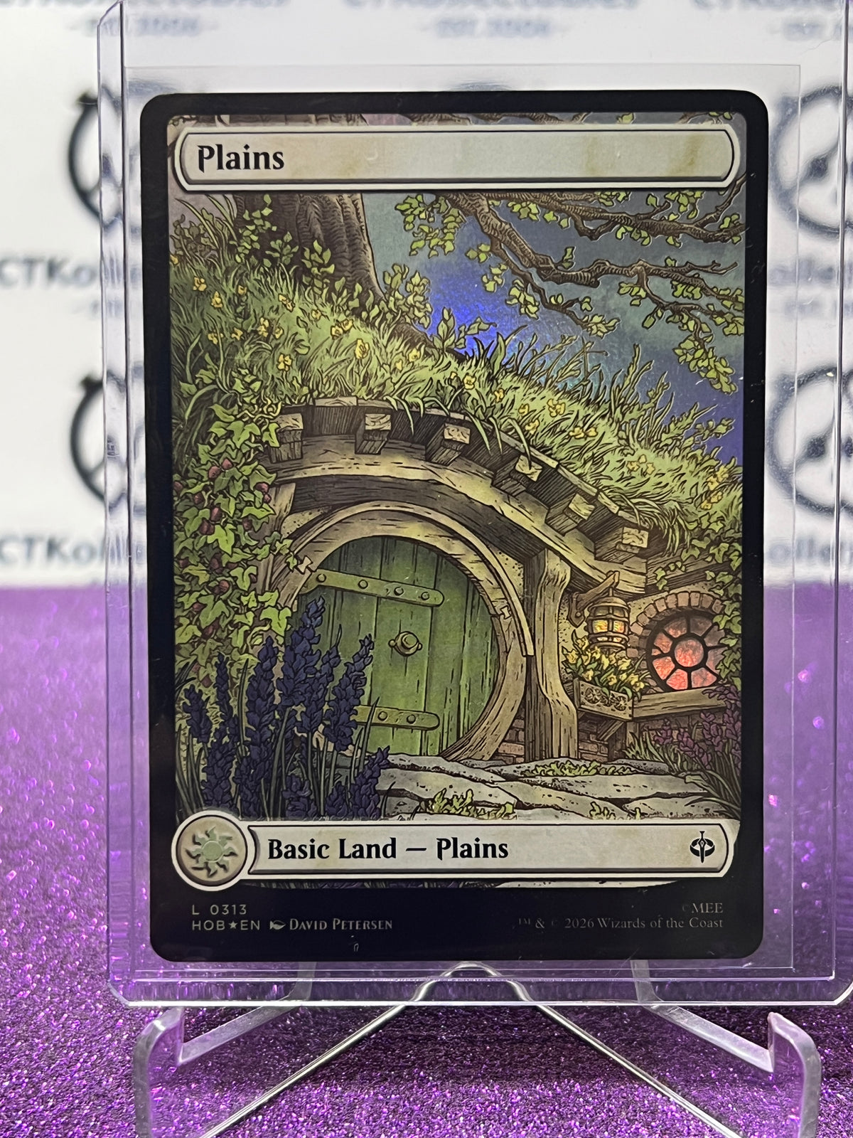 2026 MAGIC THE GATHERING THE HOBBIT PLAINS  # L 0313 SPRING FOIL TCG CARD