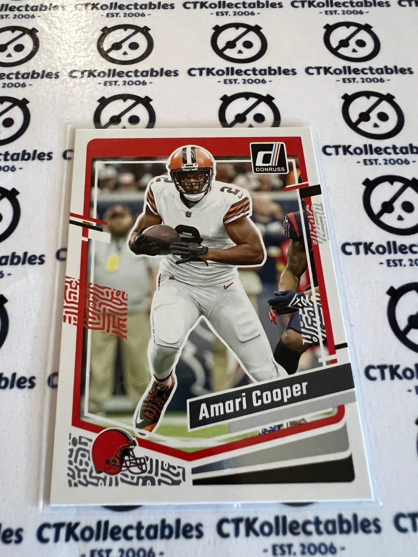 2023 NFL Panini Donruss Base #64 Amari Cooper Browns