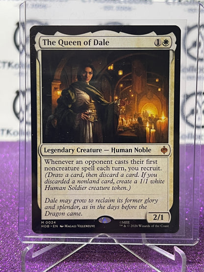 2026 MAGIC THE GATHERING THE HOBBIT THE QUEEN OF DALE  # M 0024 MYSTIC N0N-FOIL TCG CARD