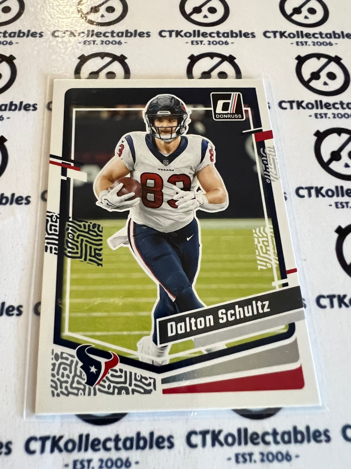 2023 NFL Panini Donruss Base #115 Dalton Schultz Texans