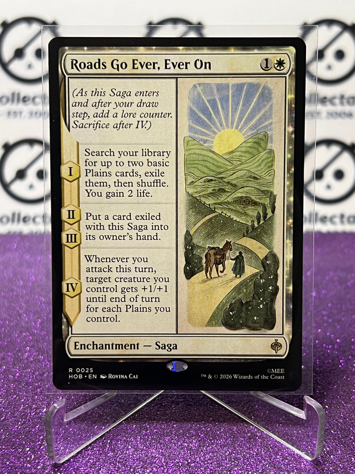 2026 MAGIC THE GATHERING THE HOBBIT ROADS GO EVER,EVER ON # R 0025 NON-FOIL TCG CARD