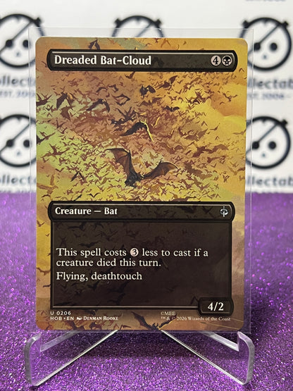 2026 MAGIC THE GATHERING THE HOBBIT DREADED BAT-CLOUD # U 0206 NON-FOIL NON-BORDER TCG CARD