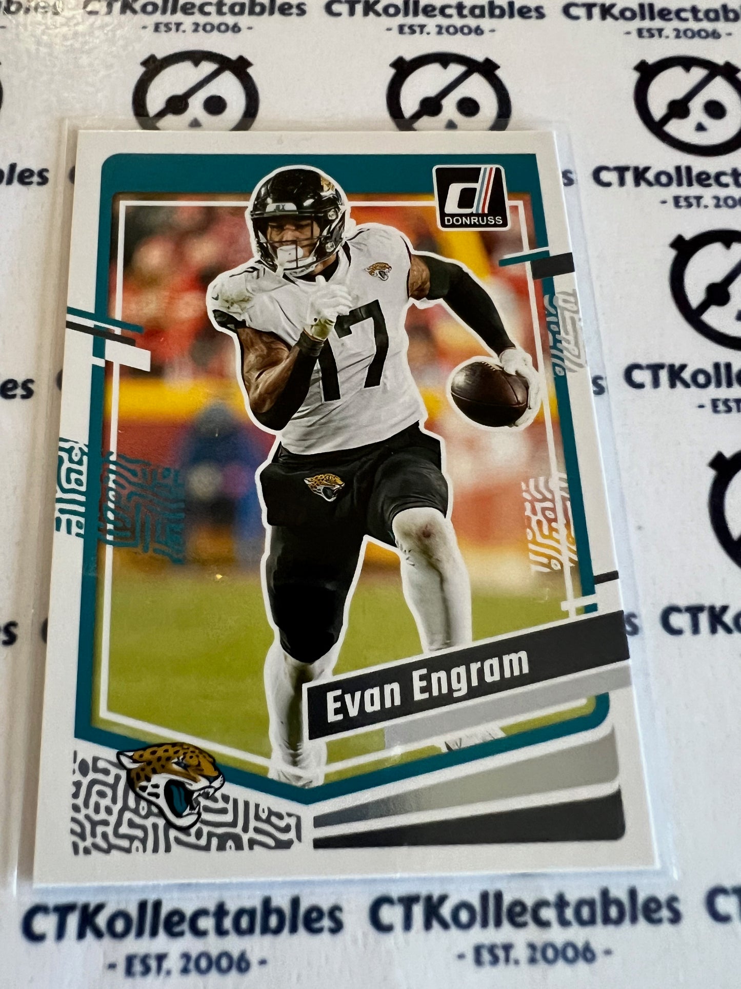 2023 NFL Panini Donruss Base #135 Evan Engram  Jaguars