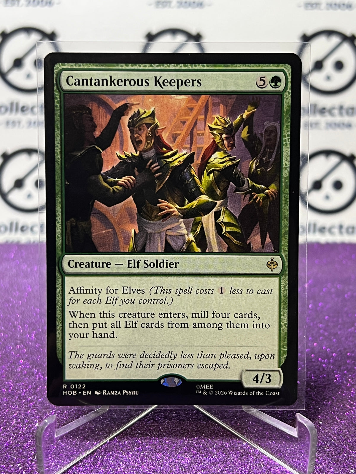 2026 MAGIC THE GATHERING THE HOBBIT CANTANKEROUR KEEPERS # R 0122 NON-FOILTCG CARD