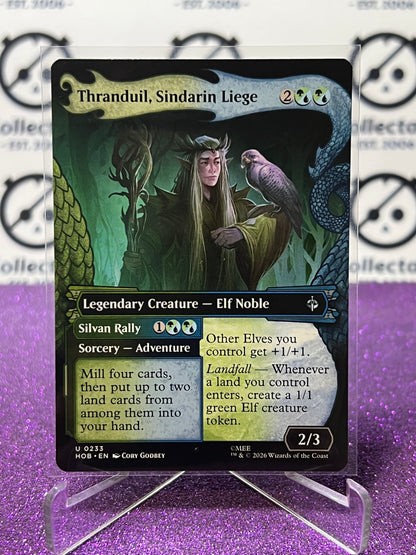 2026 MAGIC THE GATHERING THE HOBBIT THRANDUIL, SINDARIN LIEGE # U 0233 NON-FOIL NON-BORDER TCG CARD