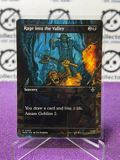2026 MAGIC THE GATHERING THE HOBBIT RAGE INTO THE VALLEY # C 0200 NON-FOIL NON-BORDER TCG CARD