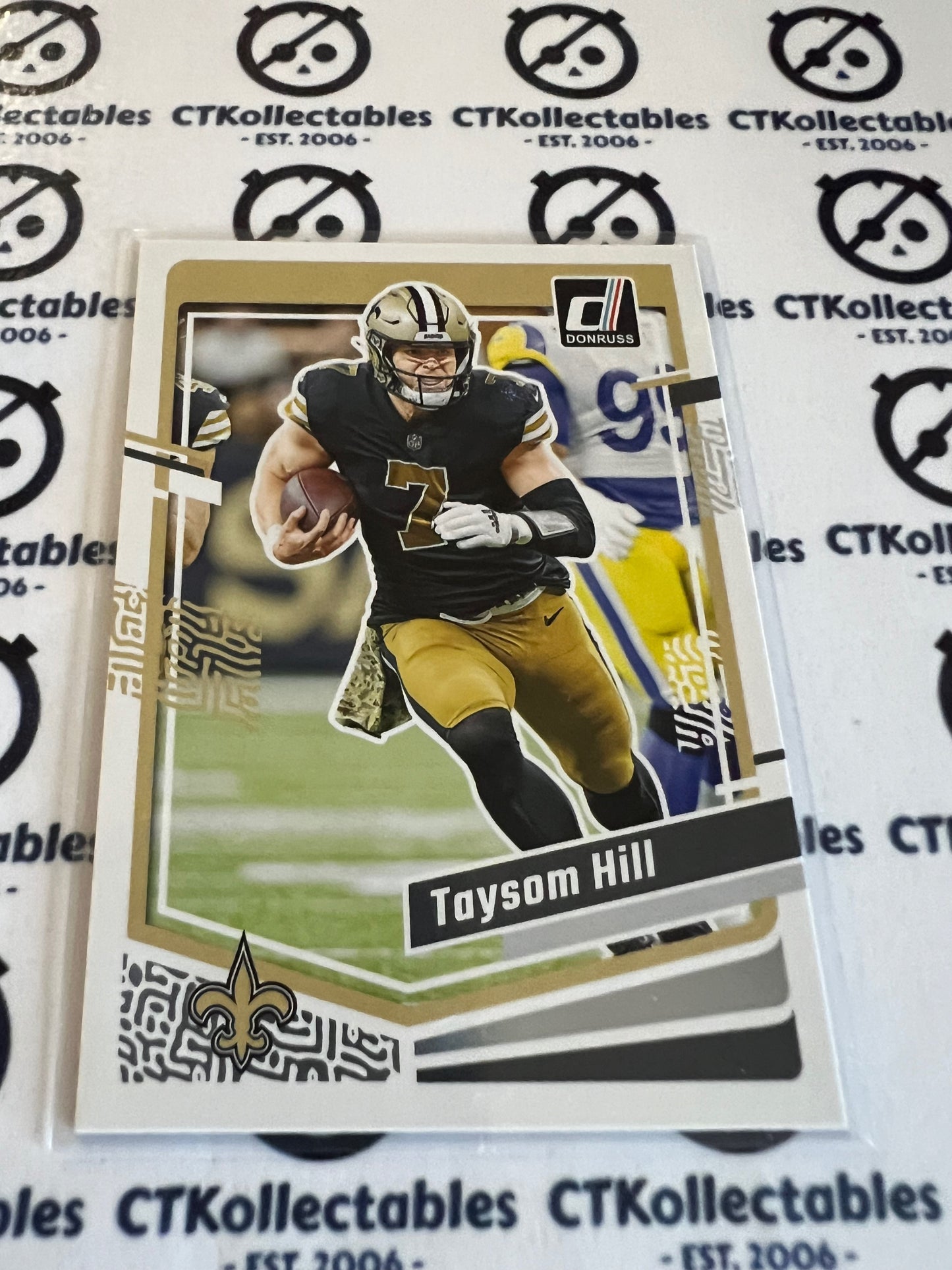 2023 NFL Panini Donruss Base #217 Taysom Hill  Saints