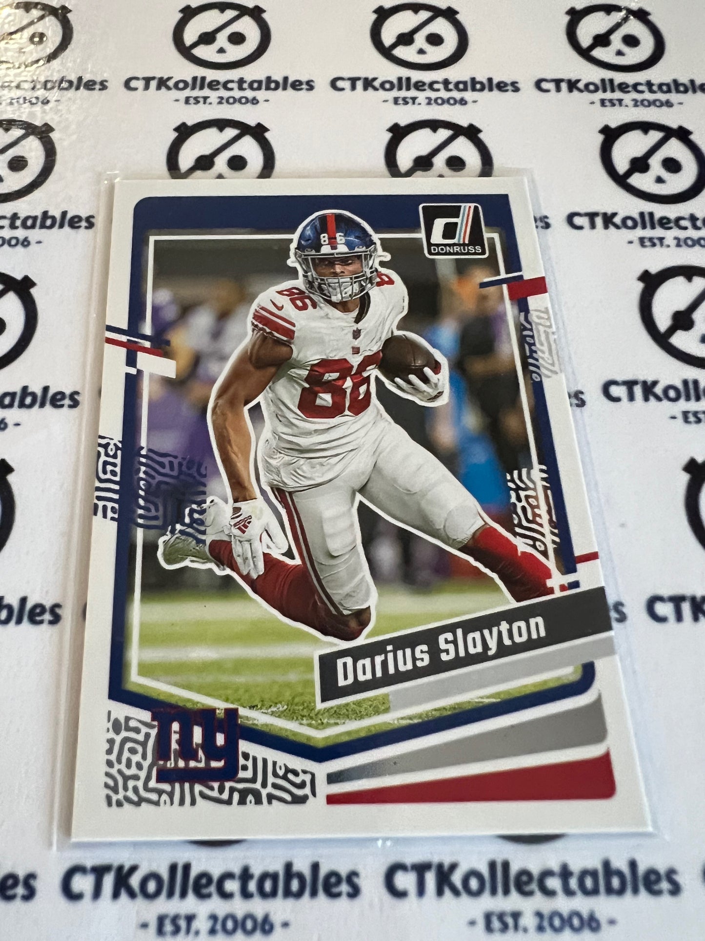 2023 NFL Panini Donruss Base #220 Darius Slayton Giants