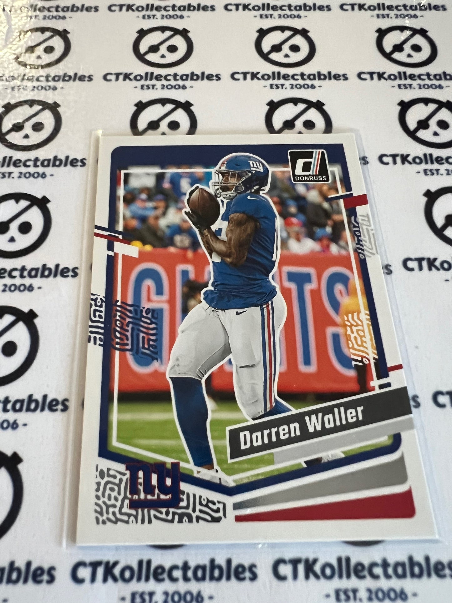 2023 NFL Panini Donruss Base #221 Darren Waller Giants